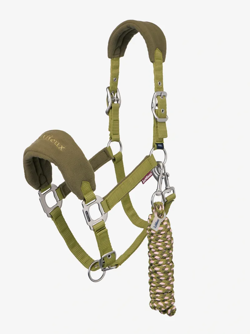LeMieux Vogue Headcollar Set in Gooseberry