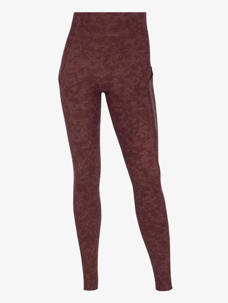LeMieux Orla Young Rider Pull Ons in Printed Bramble-5