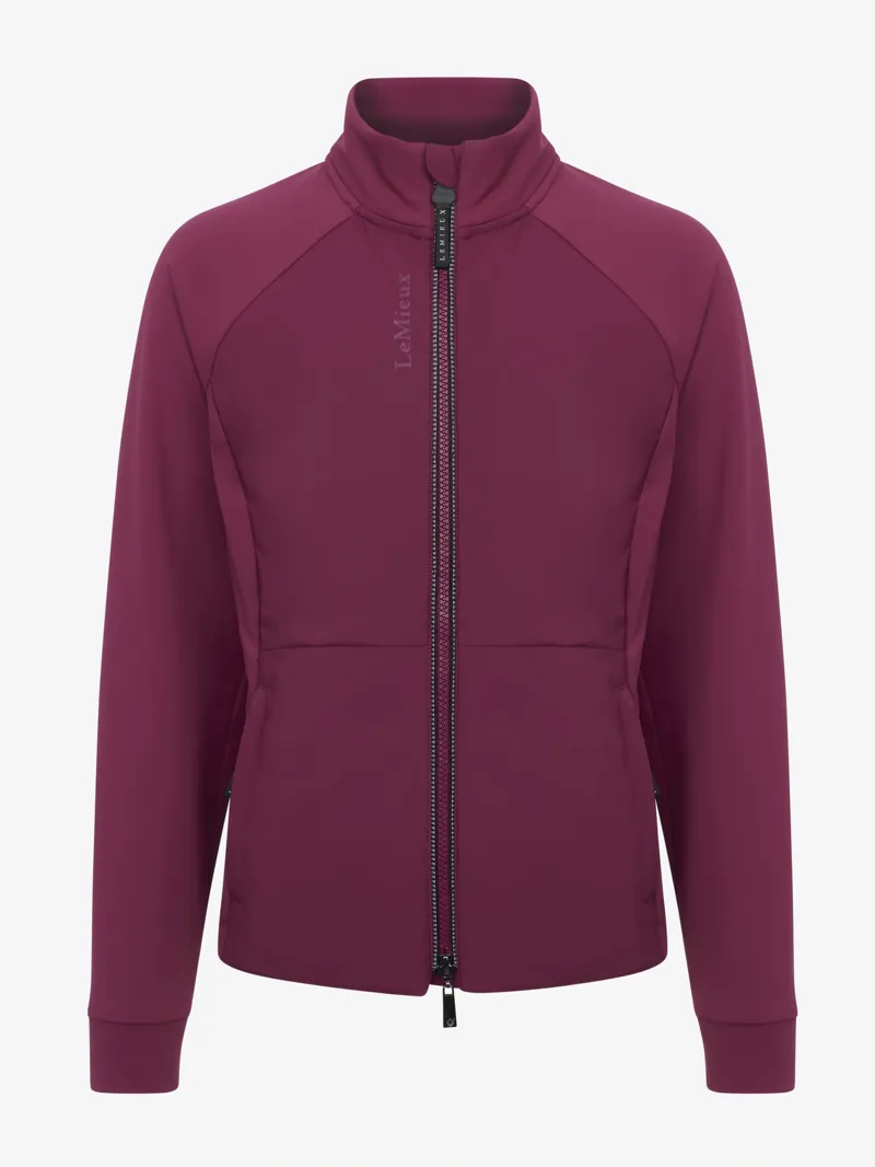 LeMieux Betty Lightweight Young Rider Jacket in Blackberry-6