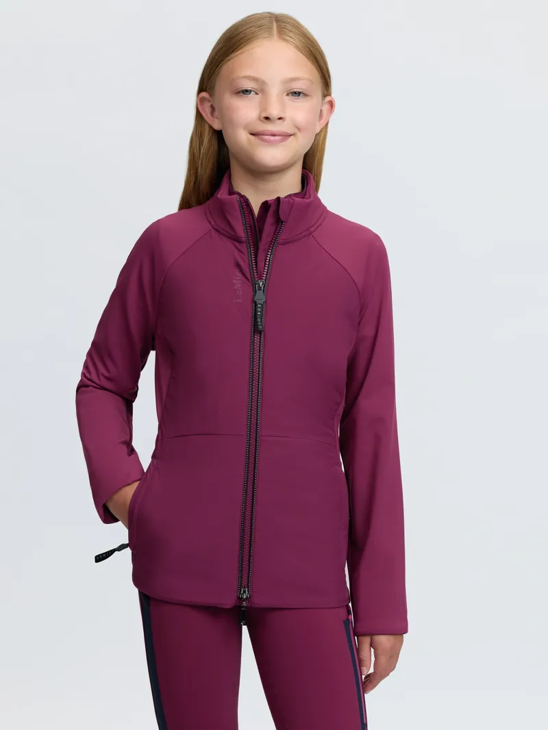 LeMieux Betty Lightweight Young Rider Jacket in Blackberry