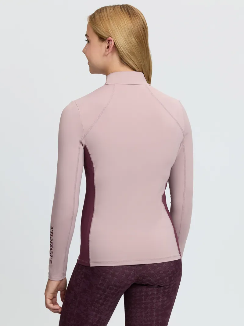 LeMieux Young Rider Classique Base Layer in Wild Rose-5