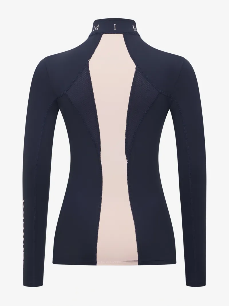 LeMieux Mia Mesh Base Layer Young Rider in Navy-6