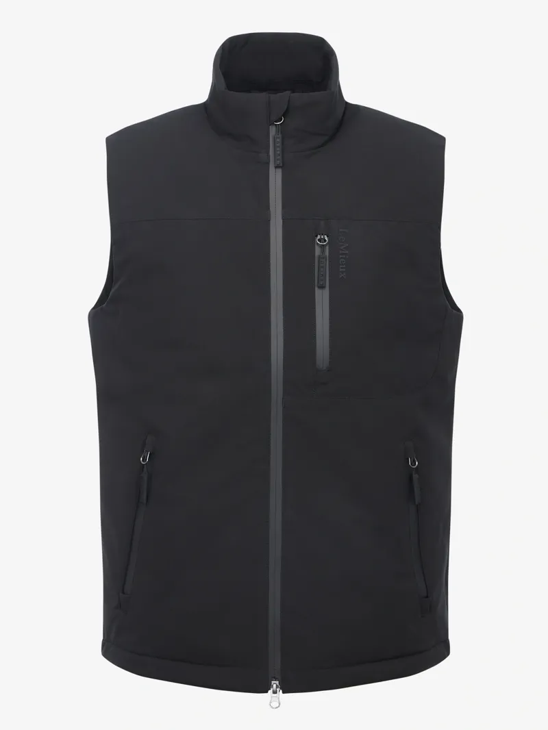LeMieux Midweight Insulated Gilet Mens in Black-6