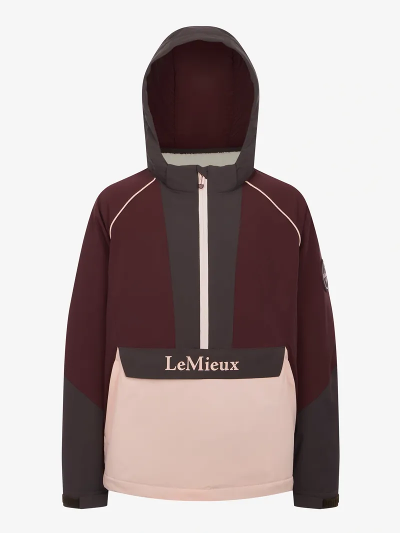 LeMieux Bailey Waterproof Anorak Young Rider in Bramble-10