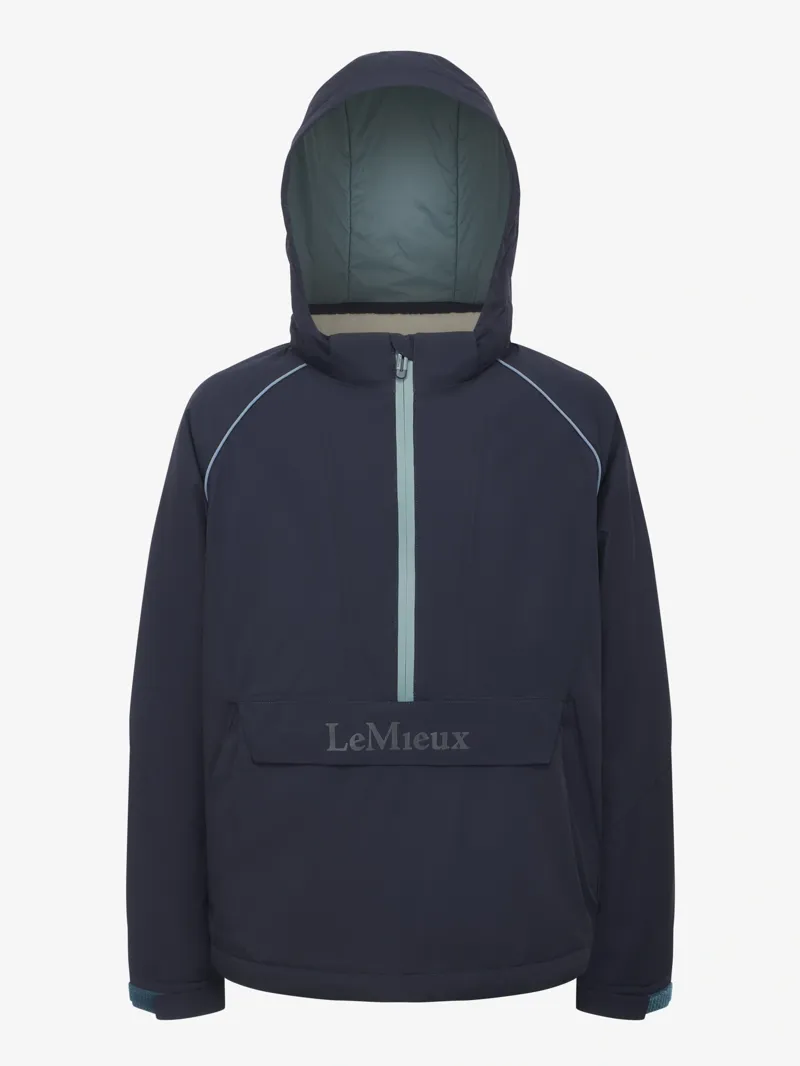 LeMieux Bailey Waterproof Anorak Young Rider in Navy-3