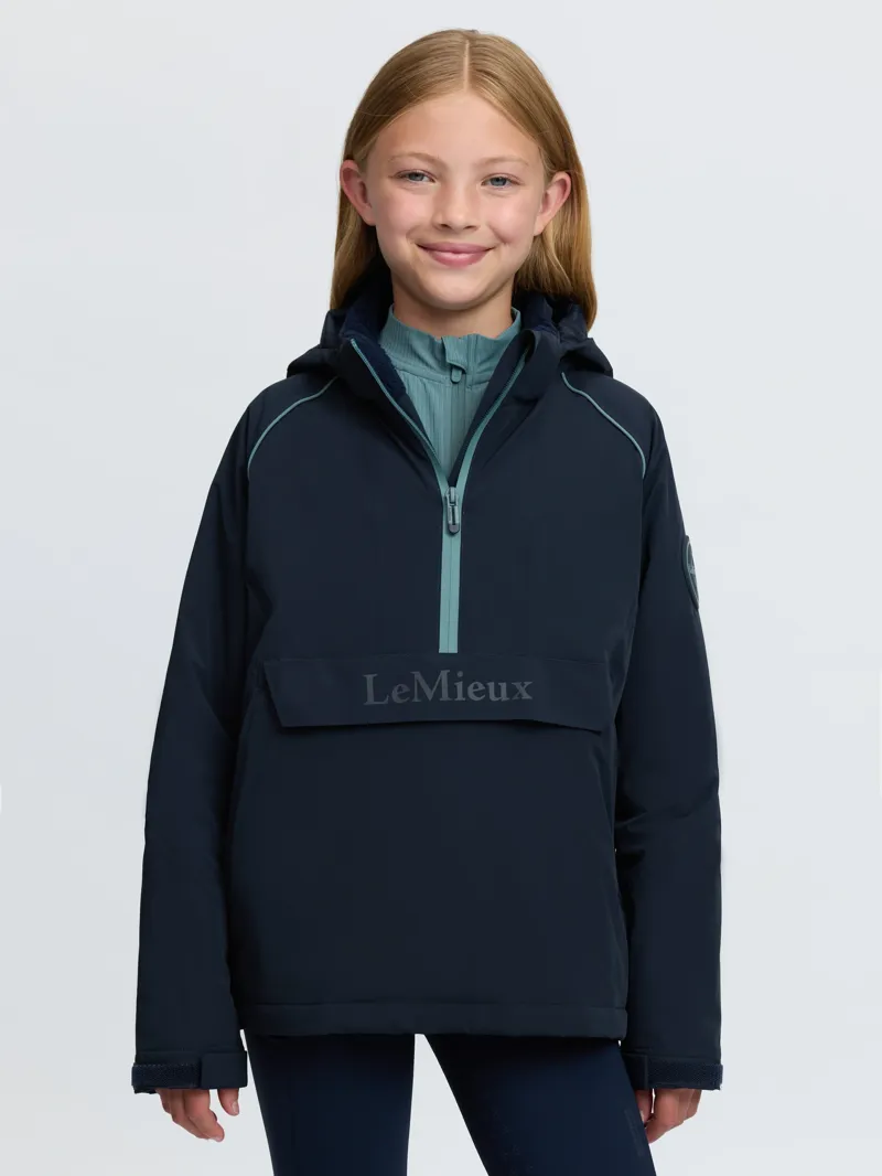 LeMieux Bailey Waterproof Anorak Young Rider in Navy