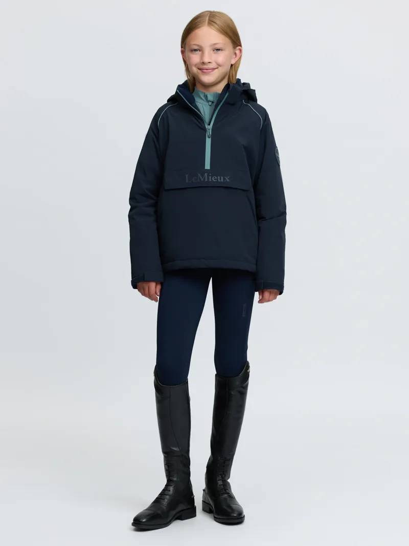 LeMieux Bailey Waterproof Anorak Young Rider in Navy-7