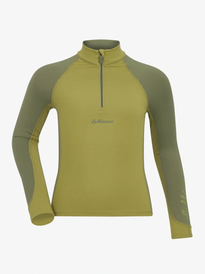 LeMieux Mini Base Layer in Gooseberry and Willow-5