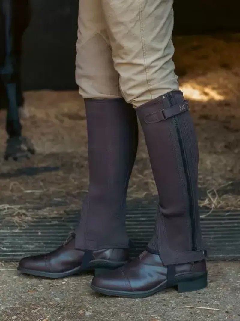 Just Chaps All Purpose Half Chaps Adults in Brown-1