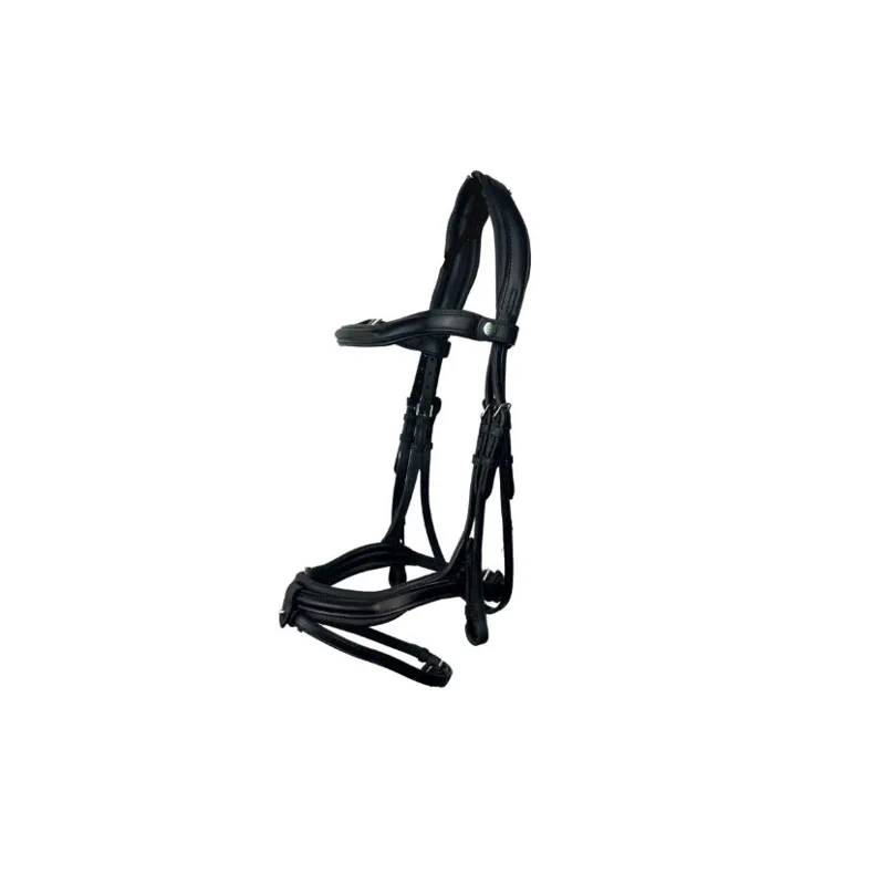 EcoRider Ultra Comfort Kilkenny Flash Bridle in Black