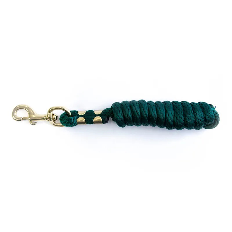 KM Elite Lead Rope in Hunter Green