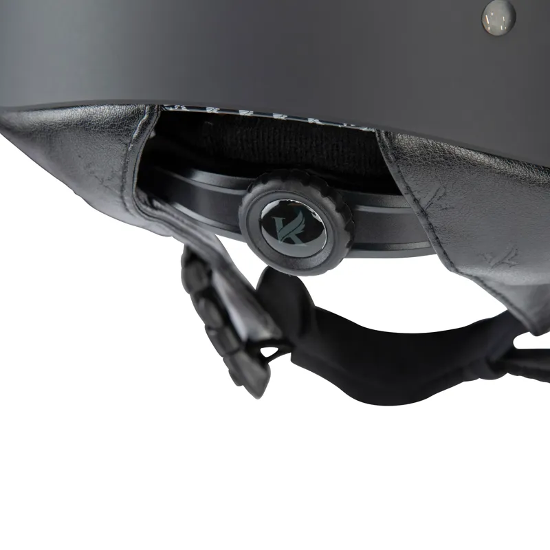Karben Amity SMRT Riding Hat in Black-9