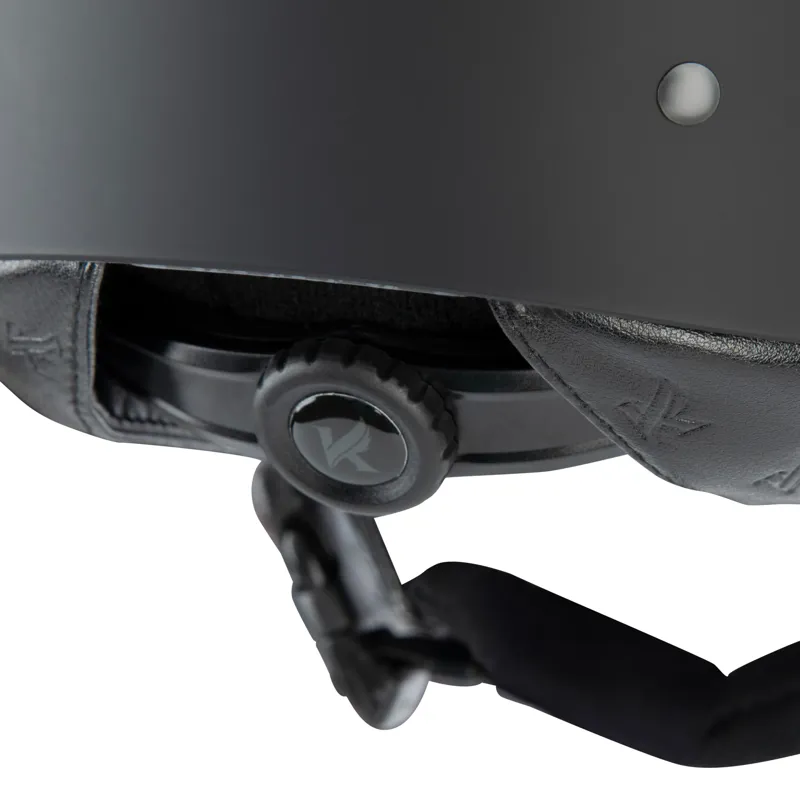 Karben Amity LTHR Riding Hat in Black-9