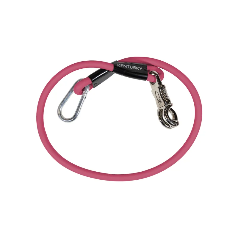 Kentucky Horse Box Lead and Cross Tie Silicone in Pink