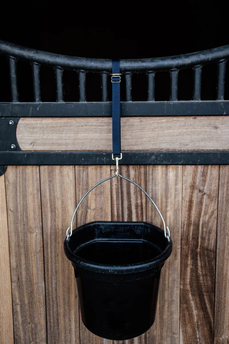 Kentucky Nylon Holder Long Hook and Ring Loop in Navy-1