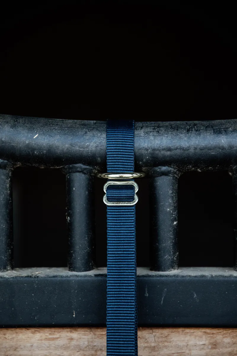 Kentucky Nylon Holder Long Hook and Ring Loop in Navy-2