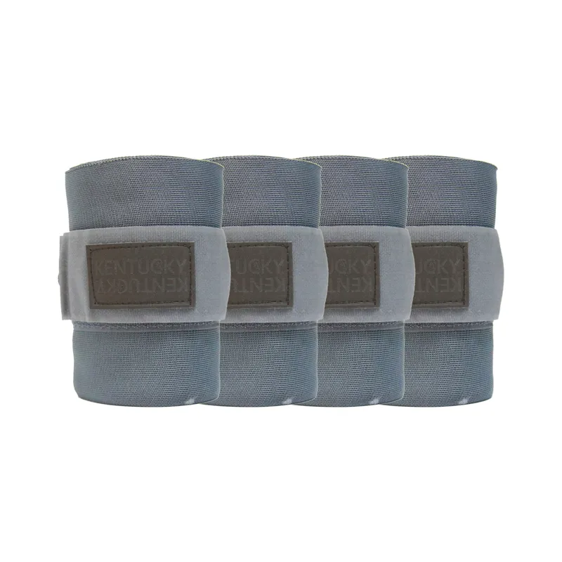 Kentucky Repellent Stable Bandages in Grey