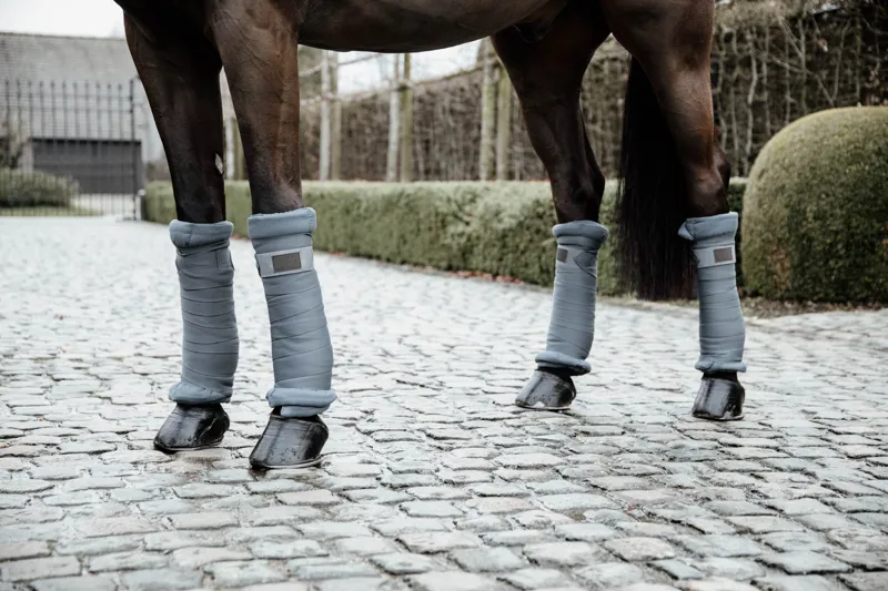 Kentucky Repellent Stable Bandages in Grey-1
