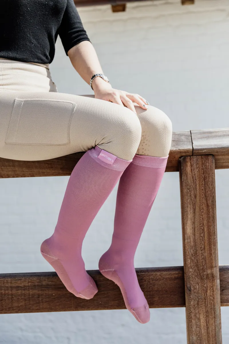 Kentucky Riding Socks in Light Pink-2