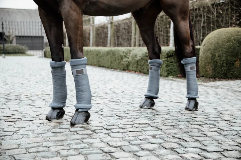 Kentucky Stable Bandages Pads in Grey-1