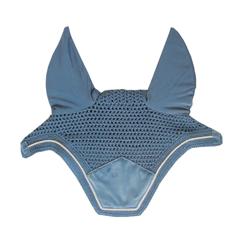 Kentucky Velvet Wellington Fly Veil in Light Blue