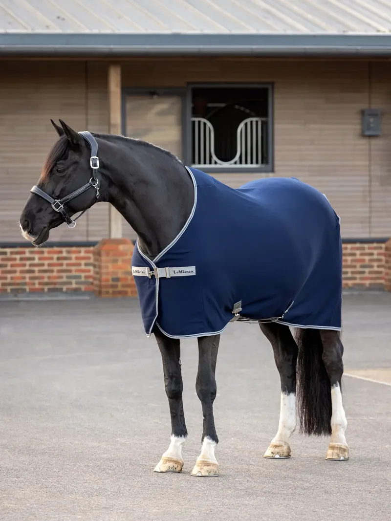 LeMieux Arika Jersey-Tek Fleece Rug in Navy