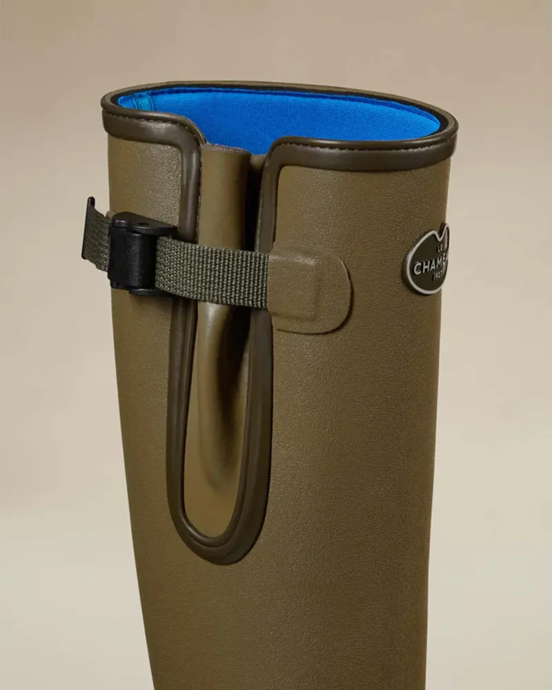 Le Chameau Vierzonord Wellingtons Ladies in Iconic Green-1