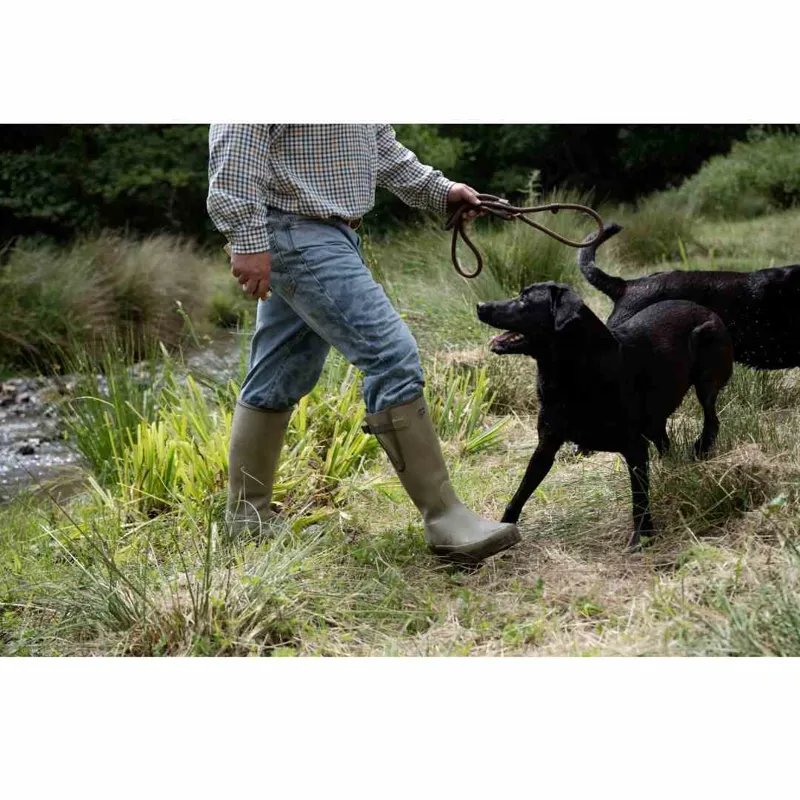 Le Chameau Vierzonord Wellington XL Mens in Iconic Green-2