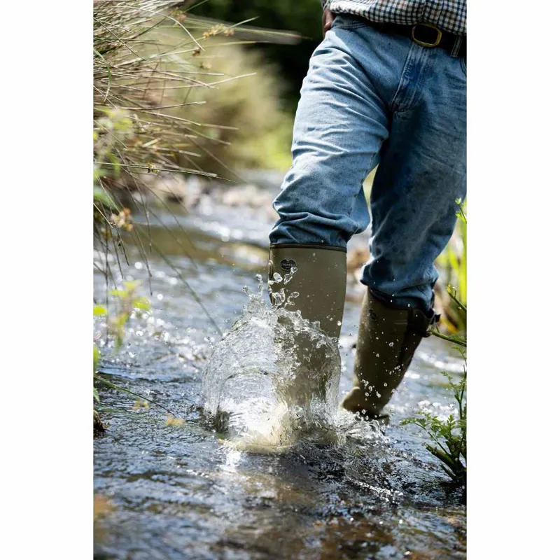 Le Chameau Vierzonord Wellingtons Mens Standard Calf in Iconic Green-8