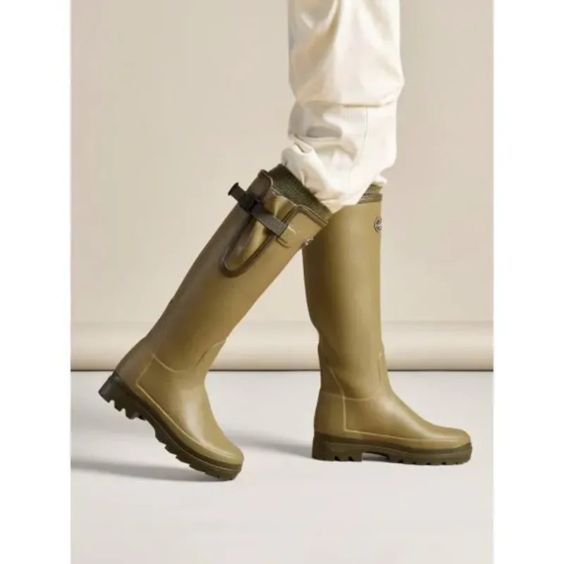 Le Chameau Vierzonord Neoprene Wellingtons Ladies in Sporting Fit -2