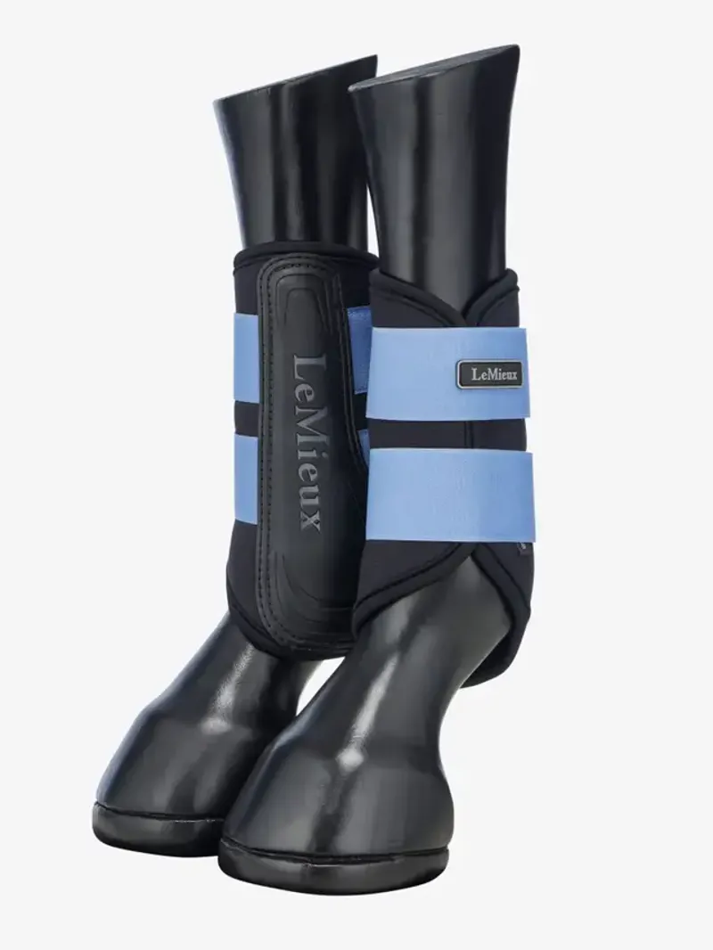 LeMieux Air-Tek Grafter Brushing Boots in Powder Blue