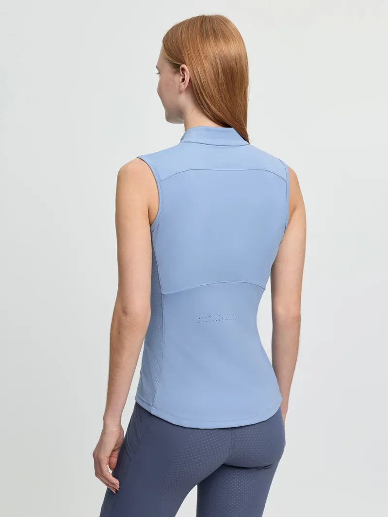 LeMieux Airflow Sleeveless Base Layer Ladies in Powder Blue-4
