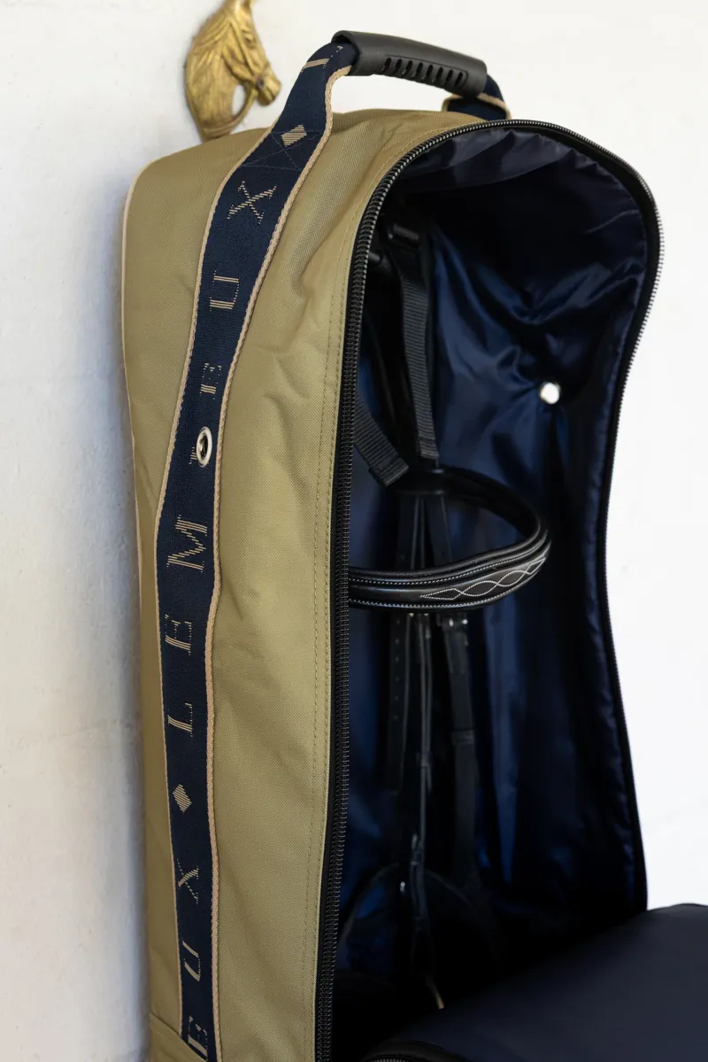 LeMieux Anatomical Bridle Bag in Gooseberry-1