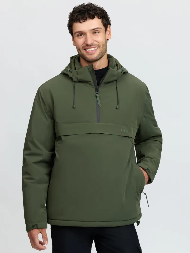 LeMieux Waterproof Anorak Mens in Olive