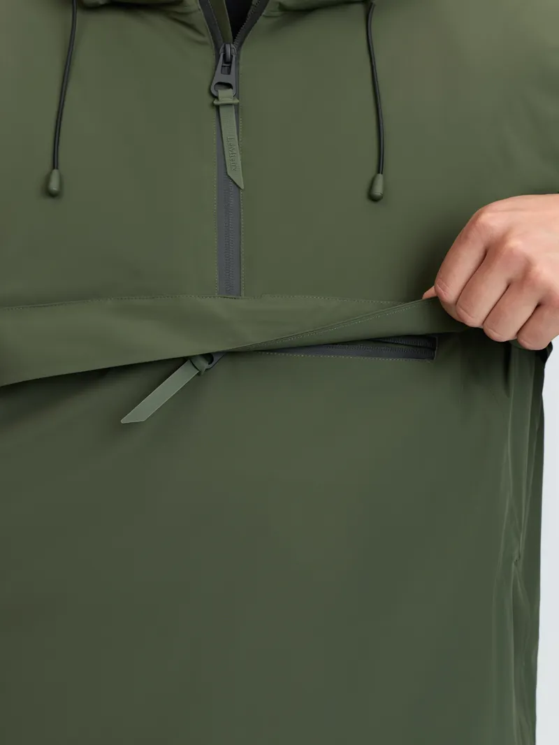 LeMieux Waterproof Anorak Mens in Olive-2