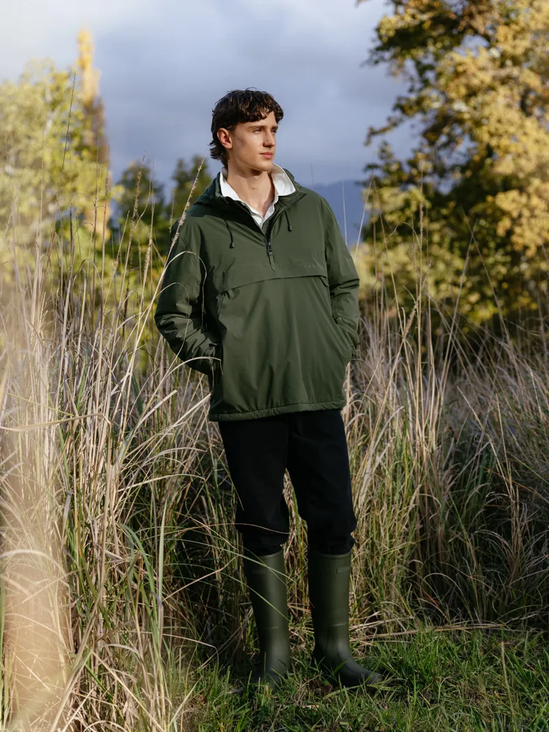 LeMieux Waterproof Anorak Mens in Olive-9