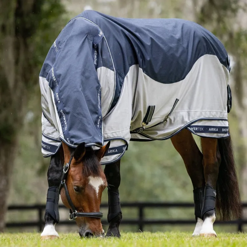 LeMieux Arika Shower-Tek Fly Rug - Navy-3
