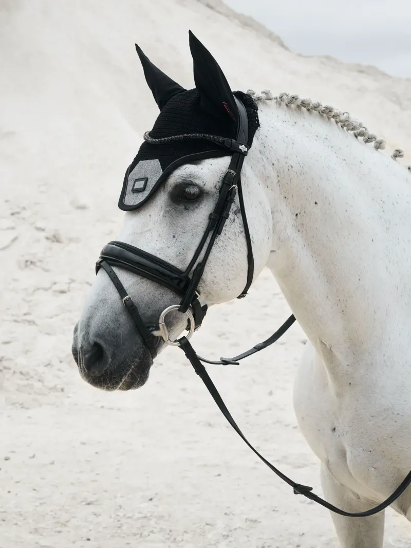 LeMieux Aspen Fly Hood Herringbone-1