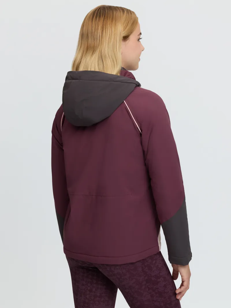 LeMieux Bailey Waterproof Anorak Young Rider in Bramble-5