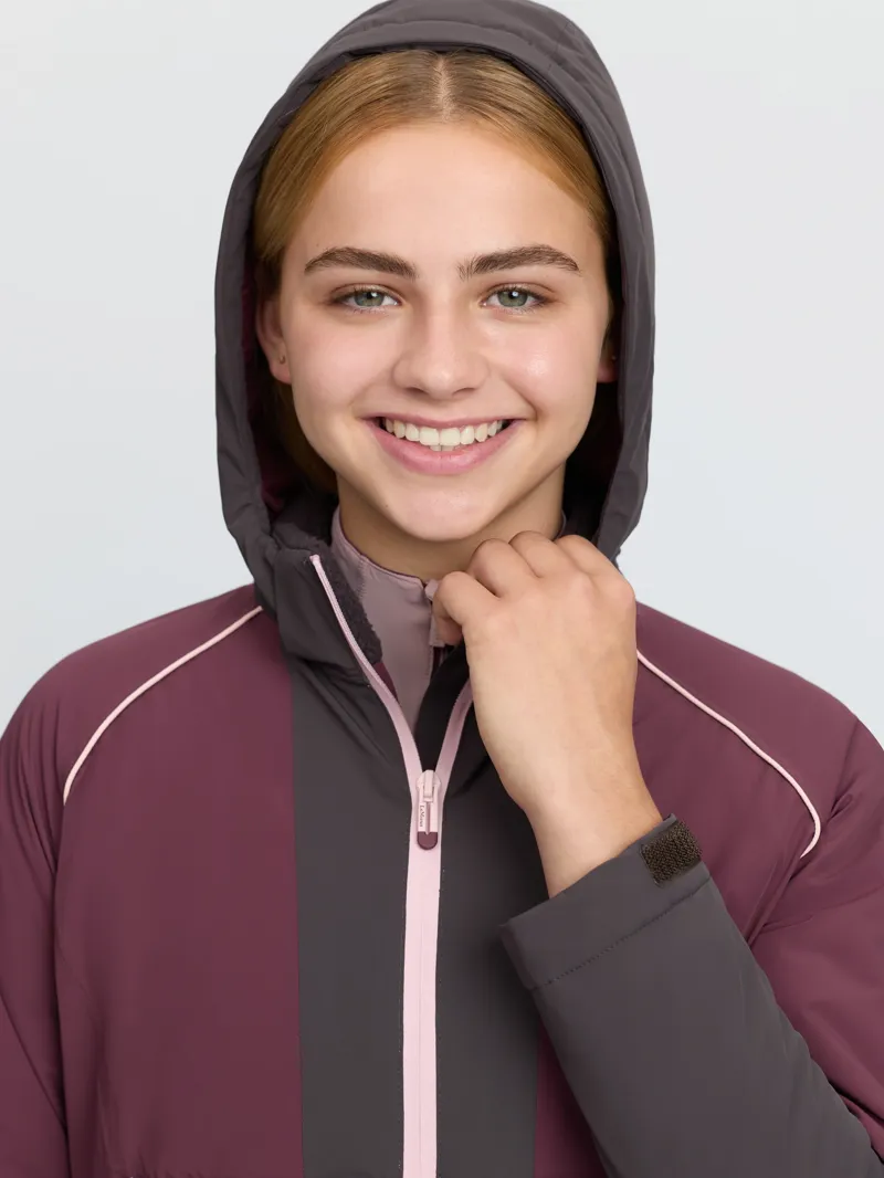 LeMieux Bailey Waterproof Anorak Young Rider in Bramble-2