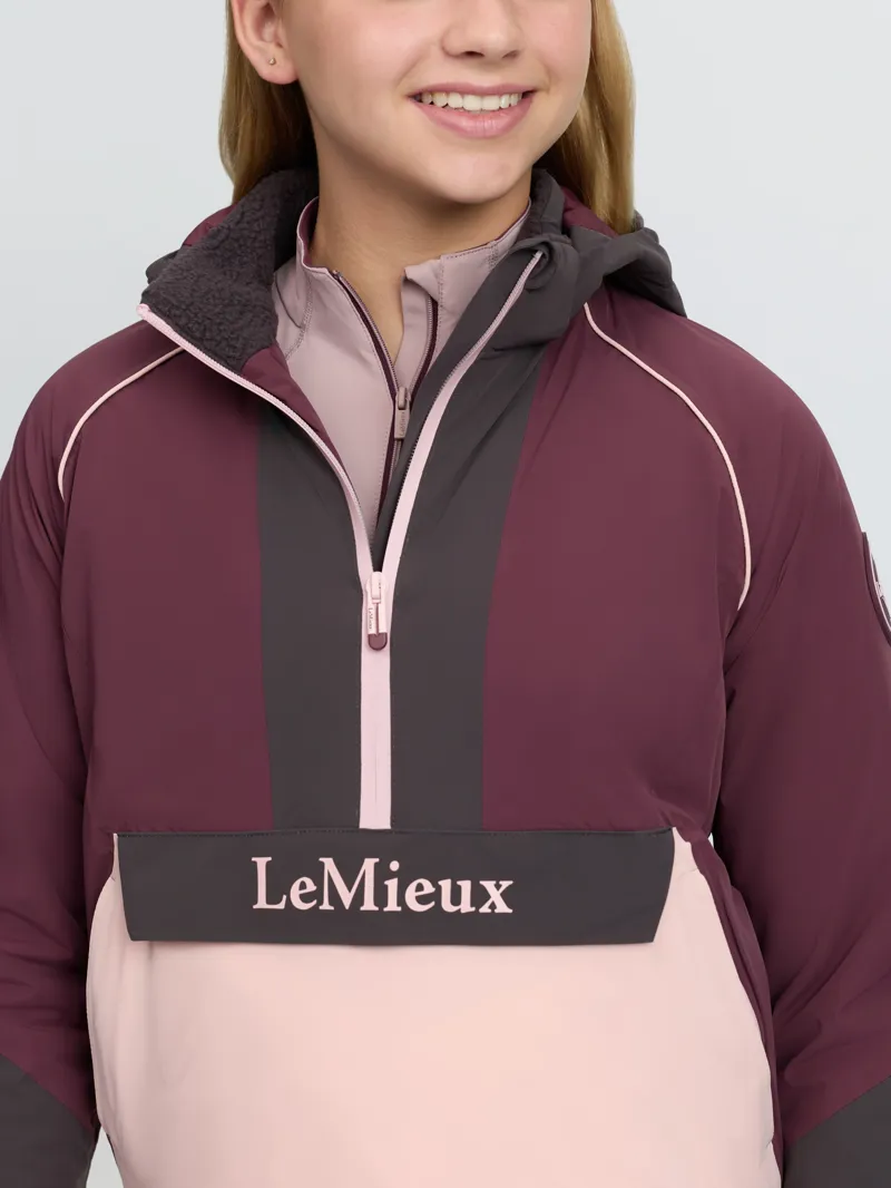 LeMieux Bailey Waterproof Anorak Young Rider in Bramble-6