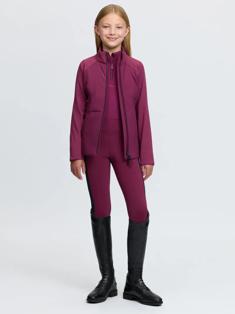 LeMieux Betty Lightweight Young Rider Jacket in Blackberry-2