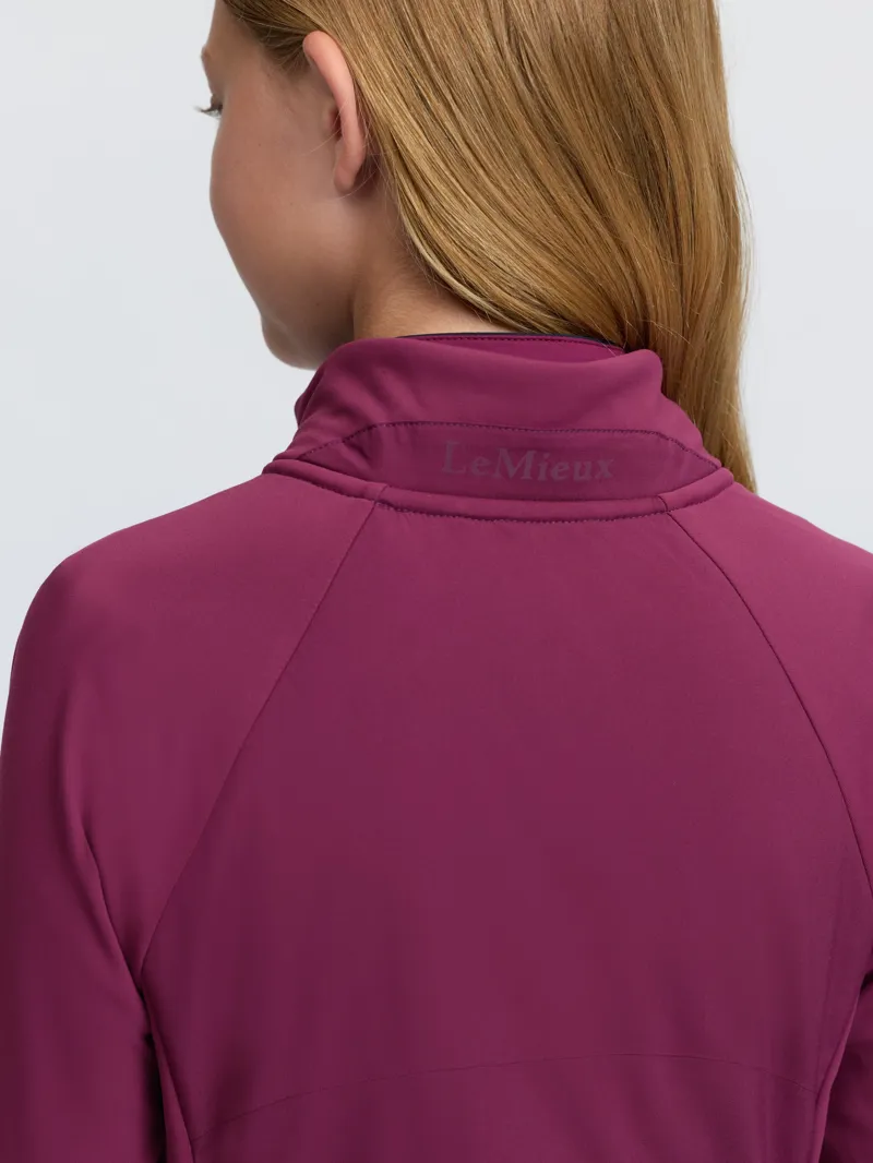 LeMieux Betty Lightweight Young Rider Jacket in Blackberry-1