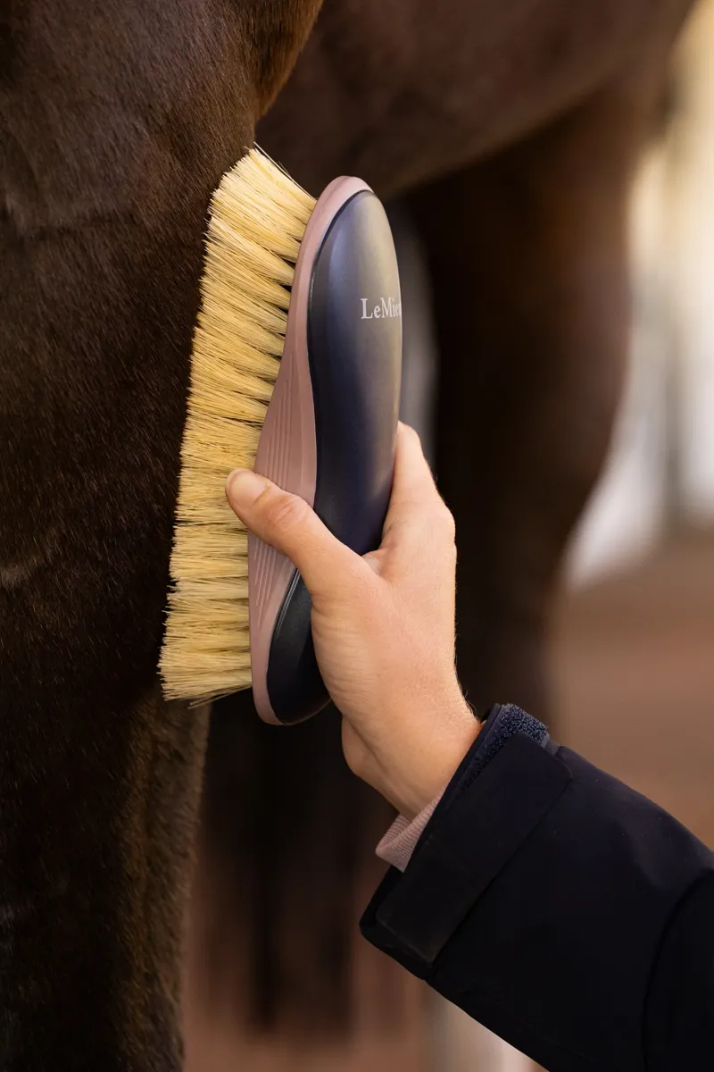 LeMieux Body Brush in Navy-1