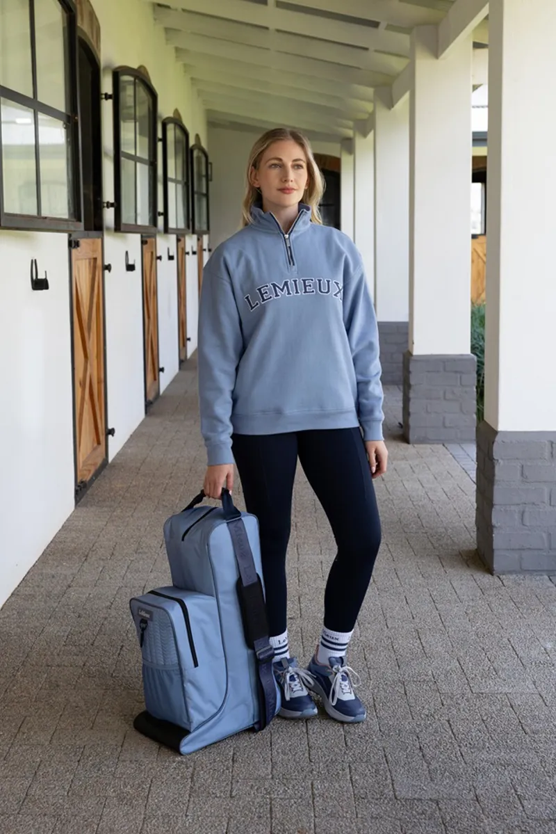 LeMieux Boot and Hat Bag in Powder Blue-2