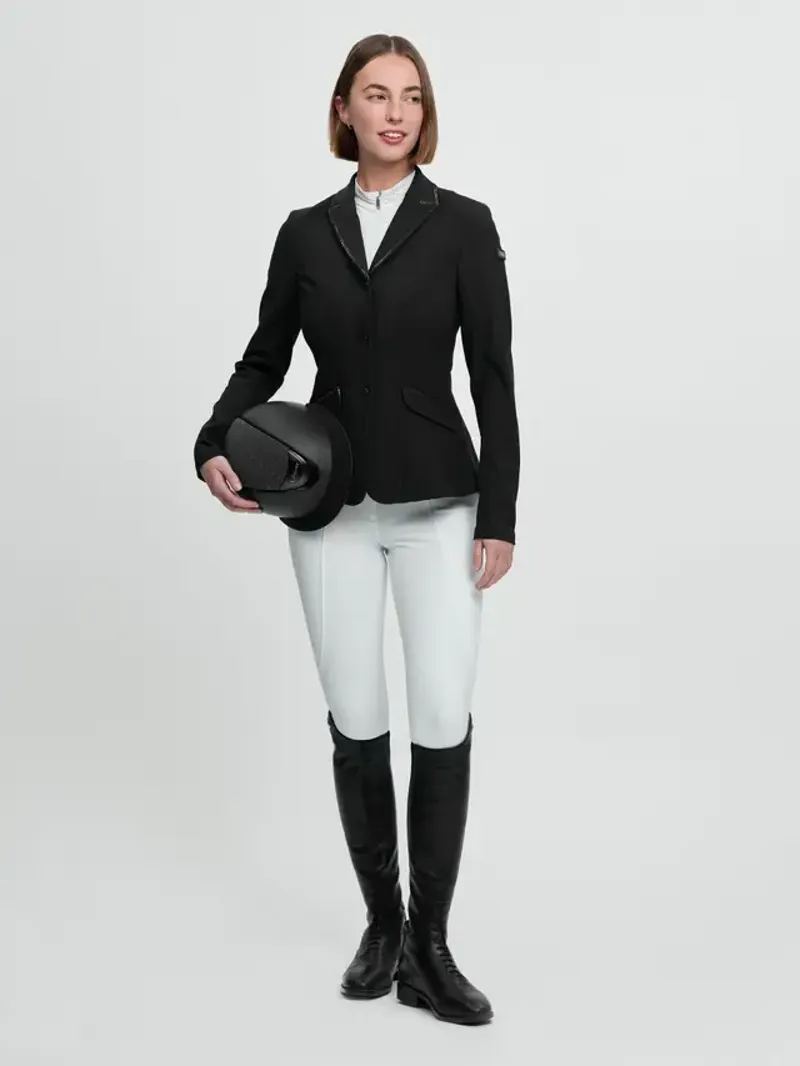 LeMieux Brilliance Diana Show Jacket Ladies in Black-1