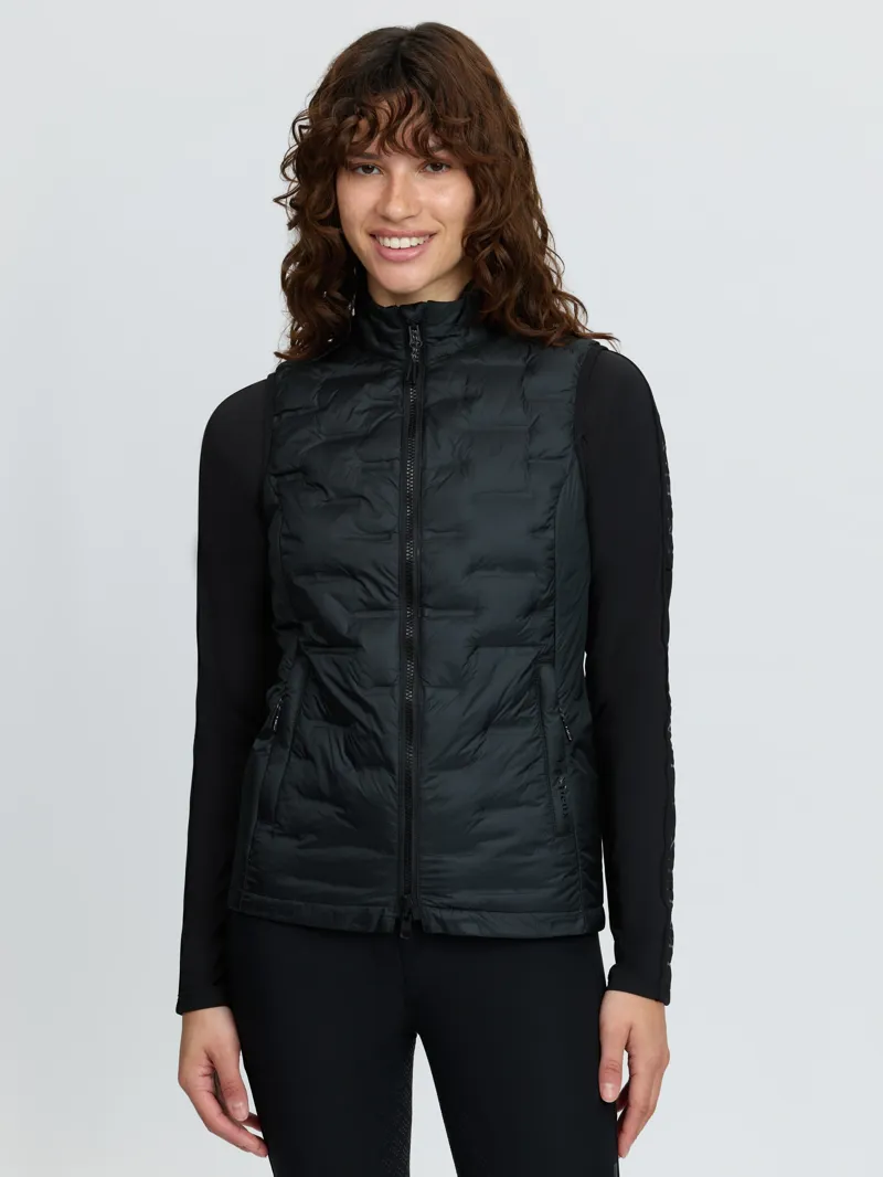 LeMieux Brooke 3 in 1 Waterproof Hybrid Jacket Ladies in Blackberry-7
