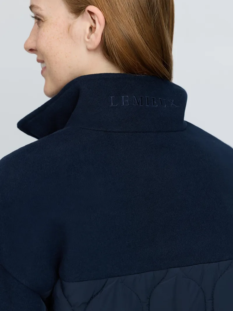 LeMieux Chloe Bomber Jacket Ladies in Navy-2