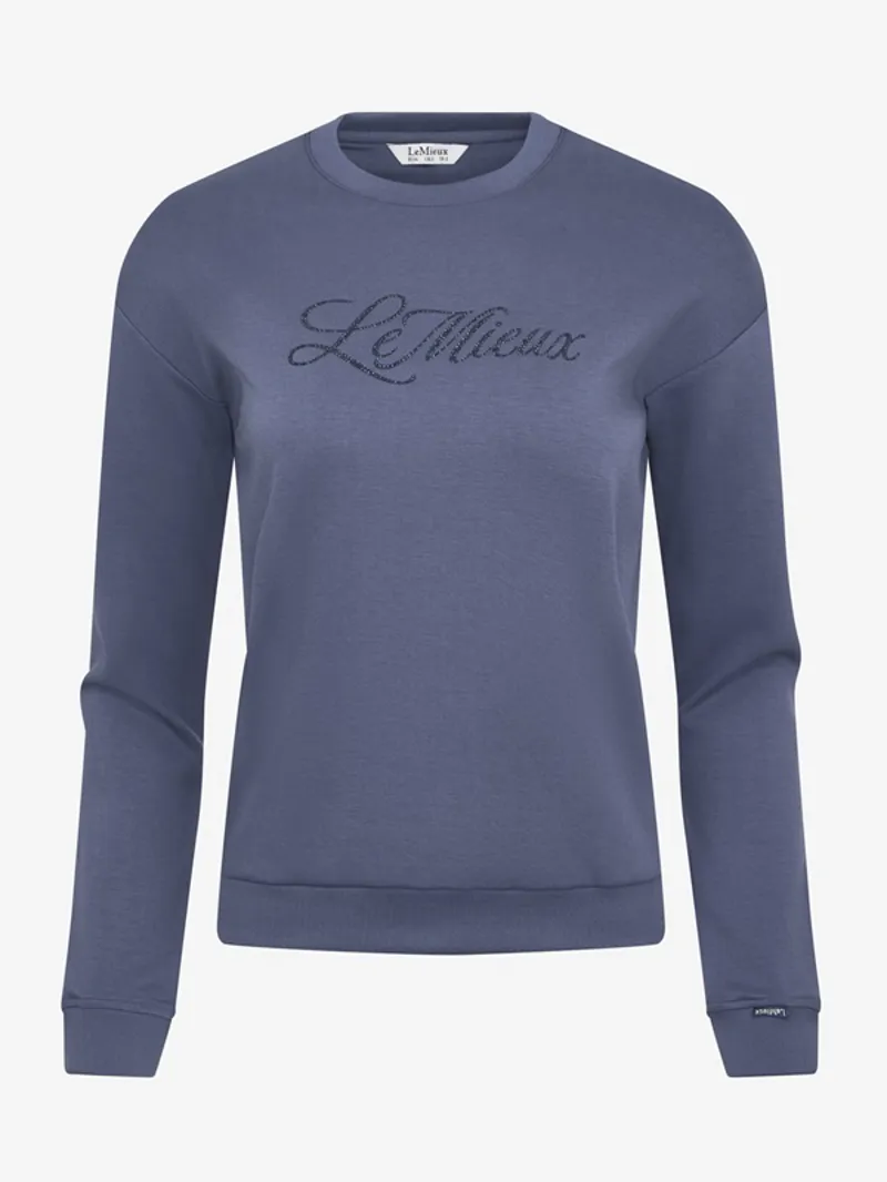 LeMieux Christina Crew Sweat Ladies in Shadow