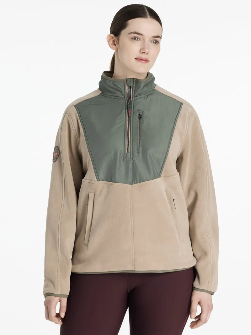 LeMieux Clara Hybrid Fleece Ladies in Rosemary
